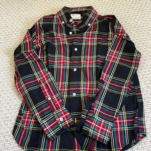Crewcuts multicolored flannel shirt